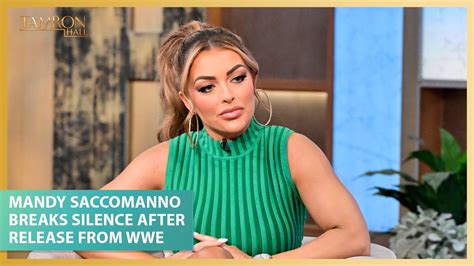 amanda saccomanno leaked|Mandy Rose released by WWE over risqué FanTime content